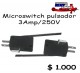microswitch pulsador 3amp 250v precio: $ 1.000