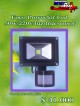 foco proyector led/50watt/con sensor precio $ 41.000