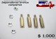separadores bronce completos/precio oferta rentagame: $ 1.000 pesos