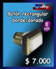 boton rectangular borde/dorado/maquinas de juego precio: $ 7.000