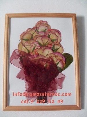 ramoseternos Turismo en Chile en &Ntilde;u&ntilde;oa |  Donde enmarcar un cuadro de ramos de novia, Enmarcar mi ramo de novia