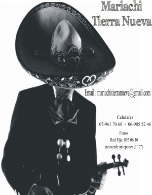 Mariachi Tierra Nueva Turismo en Chile en Santiago |  Serenatas y mariachis a domicilio...(2)893 06 10 , Mariachis a domicilio,serenatas a domicilio