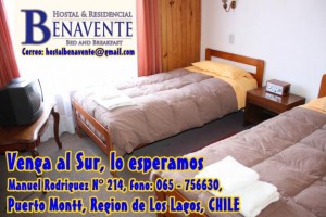 Hostal Benavente Turismo en Chile en Puerto Montt |  Hostal & residencial en puerto montt - hostal benavente, Hostal, alojamiento, hostel, hoster&iacute;a, residencial