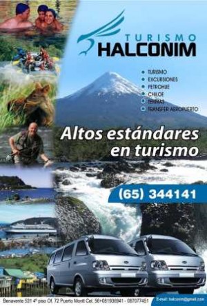 Turismo en Chile en Puerto Montt |  Turismo Halconim, Altos est&aacute;ndares en turismo