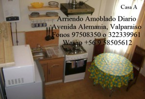 Alicia Calderon Turismo en Chile en Valpara&iacute;so |  Duplex renovado, se arrienda diario, c&eacute;ntrico en valparaiso, comodo, Avenida alemania altura mirador plaza bismark, fono 97508350