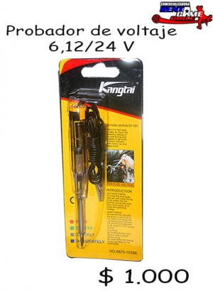 RENTAGAME CHILE Turismo en Chile en Santiago |  Probador de voltaje 6, 12  y 24 v/precio: $ 1.000, Oferta de rentagame chile