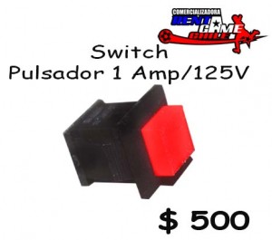 RENTAGAME CHILE Turismo en Chile en Santiago |  Switch pulsador 1 amp/125v precio: $ 500, Oferta de rentagame chile