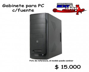 RENTAGAME CHILE Turismo en Chile en La Cisterna |  Gabinete para pc con fuente incorporada precio: $ 15.000, Rentagame: maquinas de juego:  accesorios,repuestos, servicio tecnico