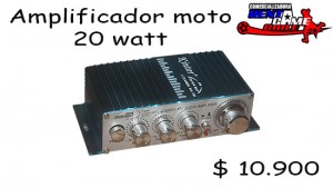 RENTAGAME CHILE Turismo en Chile en La Cisterna |  Amplificador moto 20 watt/precio : $ 10.900, Rentagame: maquinas de juego:  accesorios,repuestos, servicio tecnico