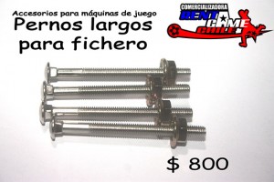 RENTAGAME CHILE Turismo en Chile en La Cisterna |  Pernos largos para fichero 2 pulgadas/precio: $ 800 pesos, Rentagame: maquinas de juego:  accesorios,repuestos, servicio tecnico