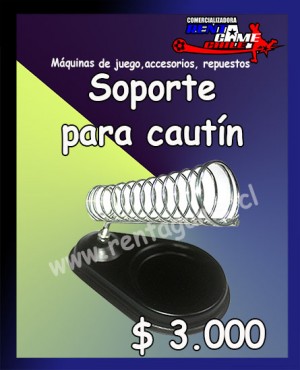 RENTAGAME CHILE Turismo en Chile en La Cisterna |  Soporte para caut&iacute;n/  precio oferta rentagame: $ 3.000, Rentagame: maquinas de juego:  accesorios,repuestos, servicio tecnico