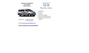 George Lisboa Uribe Turismo en Chile en Santiago |  Transporte privado de personas, traslados turismo, viajes, , Ofrece traslados turismo particulares empresas