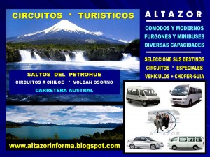 altazor Turismo en Chile en Puerto Montt |   CIRCUITOS TURISTICOS / PUERTO MONTT, TURISMO
