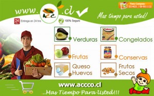  Turismo en Chile en Las Condes |  www.accco.cl Frutas y Verduras a Domicilio (Despacho Gratis Zona Oriente), ACC Co Ltda, ES EL MEJOR DELIVERY DOMICILIARIO E INSTITUCIONAL!!!