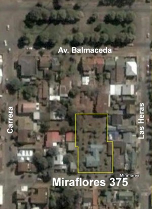 Beatriz Silva Turismo en Chile en Temuco |  SE VENDE PROPIEDAD CENTRAL EN TEMUCO, Gran plusval&iacute;a, terreno de 1250 mts2