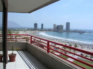 Verena Cortez Turismo en Chile en Iquique |  Iquique, Edificio Arrecife, depto. amoblado frente Playa Cavancha, civetcor@vtr.net, por d&iacute;as, 3d,3b, vista panor&aacute;mica, 8� piso 
