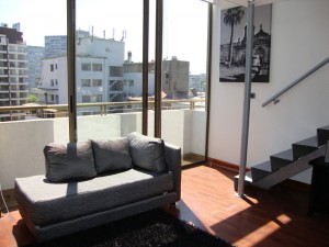 MG Apartments Turismo en Chile en Providencia |  Arriendo Espectacular Loft Amoblado, $600.000 Todo Incluido