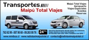 TRANSPORTES MAIPU TOTAL VIAJES Turismo en Chile en Vitacura |  ARRIENDO MINIBUS VAN TAXI EJECUTIVOS TRANSPORTE AL AEROPUERTO TAXI VITACURA, MINIBUS VAN TRANSPORTES MAIPU TOTAL VIAJES ESPECIALES RADIOTAXI EN VITACURA