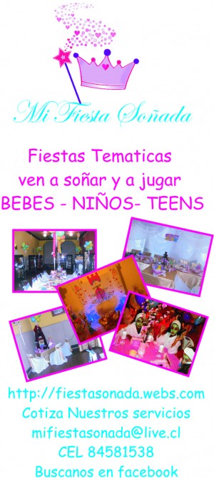 mifiestasonada Turismo en Chile en Rancagua |  MI FIESTA  SO&Ntilde;ADA, CUMPLEA&Ntilde;OS  INFANTILES