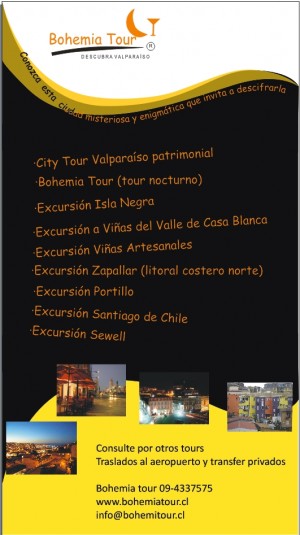 Ingrid Marin Turismo en Chile en Valpara&iacute;so |  Tours dentro de la Regi&oacute;n de Valparaiso, Tours por Valparaiso