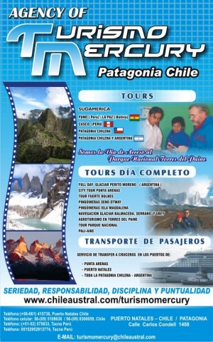 RODIMIR Turismo en Chile en Punta Arenas |  NO SE PIERDA LA OPORTUNIDAD DE VIAJAR Y HACER EL TOUR A TORRES DEL PAINE , POR EL D�A Y EN EL D�A SALIENDO DESDE LA CIUDAD DE PUNTA ARENAS