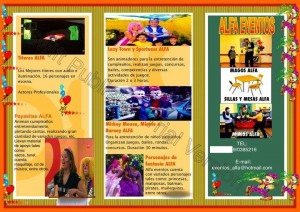 Alfa Eventos Cumplea&ntilde;os Turismo en Chile en Vitacura |  Cumplea&ntilde;os Payasitas Funcion Titeres Show Magos Lazy Town 2261874, Barney Minnie Mickey Monitoras Castillos Toboganes Mesas y Sillas.