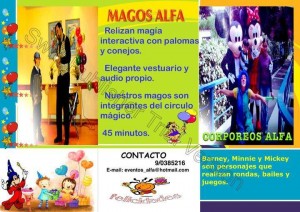 Alfa Eventos Cumplea&ntilde;os Turismo en Chile en Vitacura |  Show Magos Animaciones Payasitas Funcion Titeres Lazy Town 2261874, Cumplea&ntilde;os Infantiles Barney Minnie Mickey Monitoras Castillos Mesas y Sill