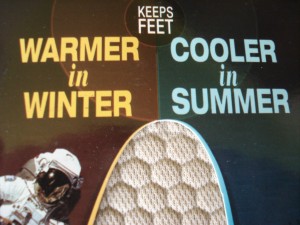 Ed Turismo en Chile en Vi&ntilde;a del Mar |  frio calor??? la plantilla y frazada termica de la NASA, pies frios??? plantilla de calor