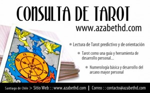 Azabethd Turismo en Chile en La Reina |  Lectura de Tarot en Santiago de Chile www.tarot-chile.com, SI tienes dudas el tarot puede ser una respuesta alternativa.