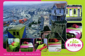 evelyn jara  Turismo en Chile en Valpara&iacute;so |  HOSTAL EN  VALPARAISO LA CASA DE EVELYN, LA CASA DE EVELYN