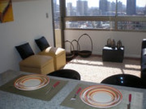 Sandra Bodini Turismo en Chile en Santiago |  Arriendo Excelente Departamento Amoblado , Santa Victoria - Santiago Centro