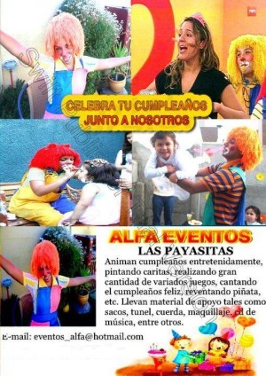 Alfa Eventos Cumplea&ntilde;os Turismo en Chile en Santiago |  Alfa Eventos Numero Nuevo 2261874 Animaciones Infantiles Payasitas Titeres , Fiestas Y Animaciones Infantiles Barney Minnie Mickey Inflables Mesas y Sil