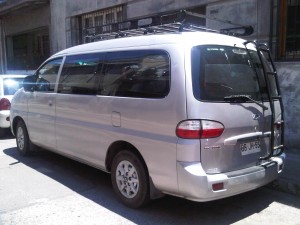 Sonia Mu&ntilde;oz P. Turismo en Chile en Santiago |  Van Hyundai H1, Arriendo, por horas o dia, con chofer, 11 pasajeros